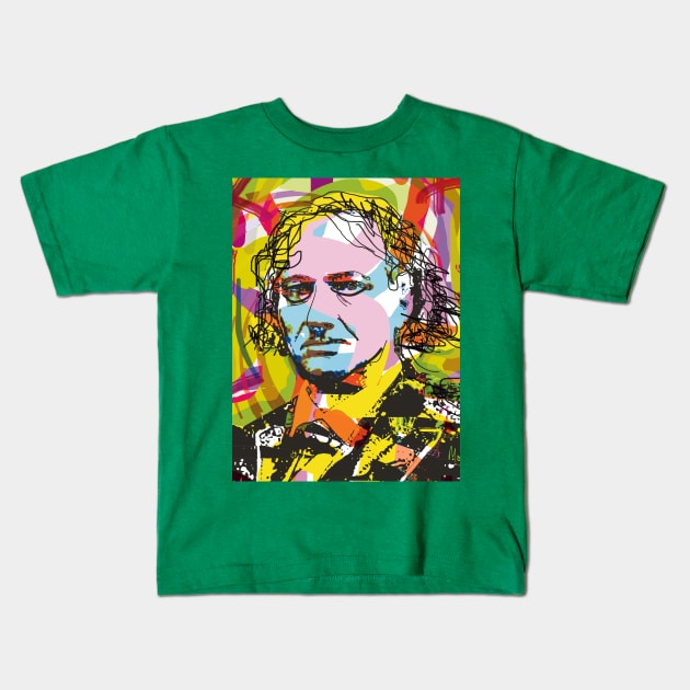 Charles Baudelaire IX Kids T-Shirt by Exile Kings 